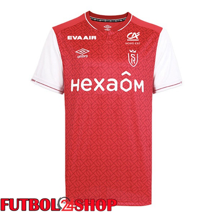 Camiseta Stade De Reims Primera Rojo 2023/2024