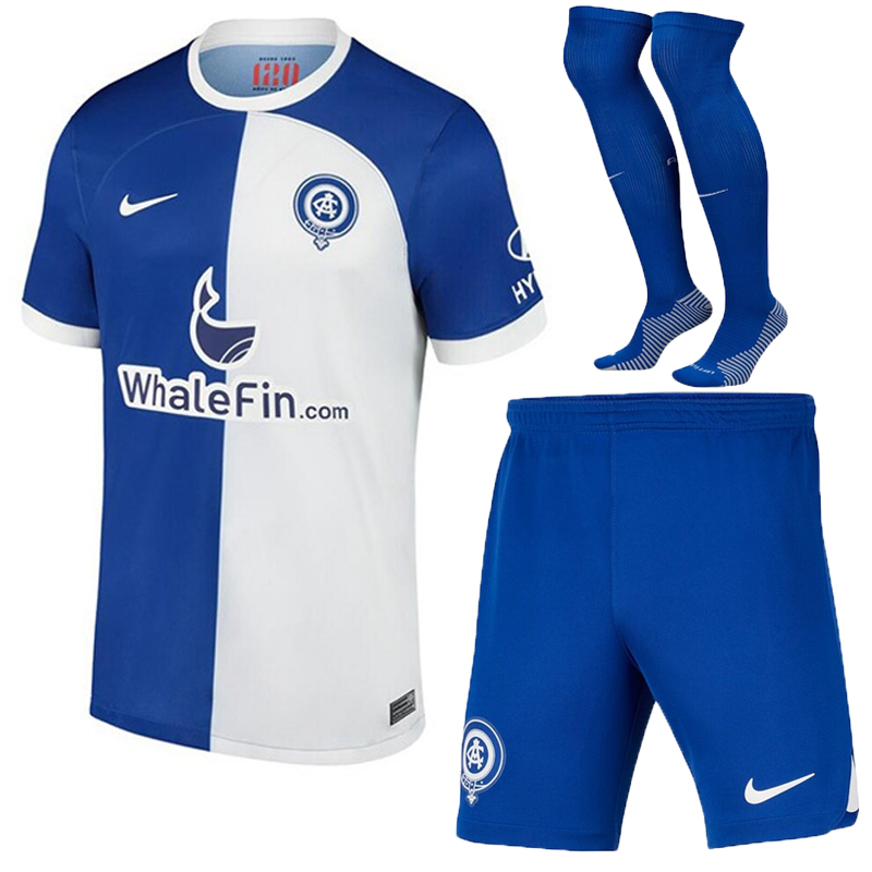 Camiseta Atletico Madrid Segunda (Cortos + Calcetines) 2023/2024