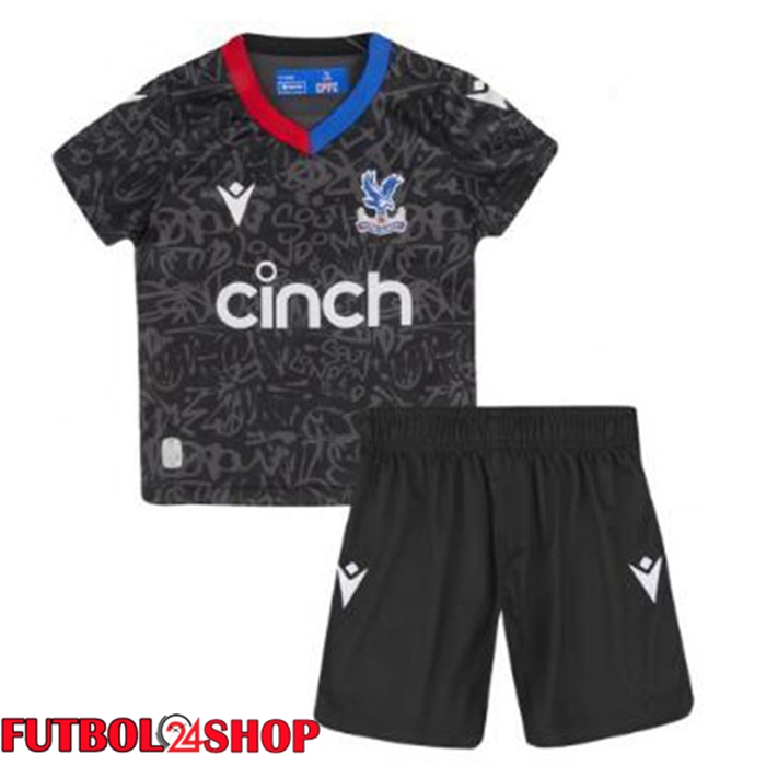 Camiseta Crystal Palace Ninos Tercera Azul 2023/2024