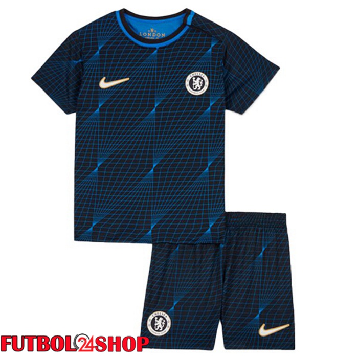 Camiseta Chelsea Ninos Segunda Azul 2023/2024
