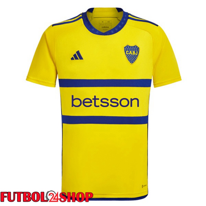 Camisetas De Futbol Boca Juniors Segunda Amarillo 2023/2024