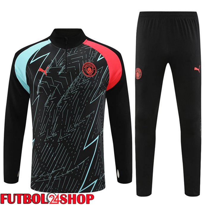 Chandal Equipos De Futbol Manchester City Negro 2023/2024