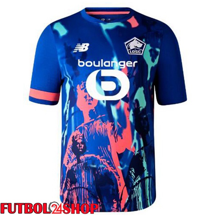 Camisetas De Futbol Lille OSC Cuarta Azul 2023/2024