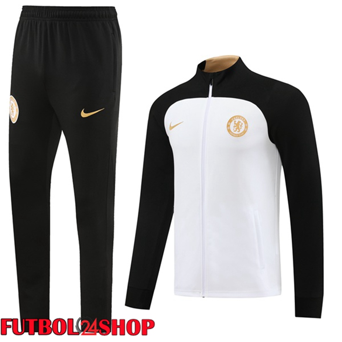 Chaqueta Chandal Equipos De Futbol FC Chelsea Blanco 2023/2024