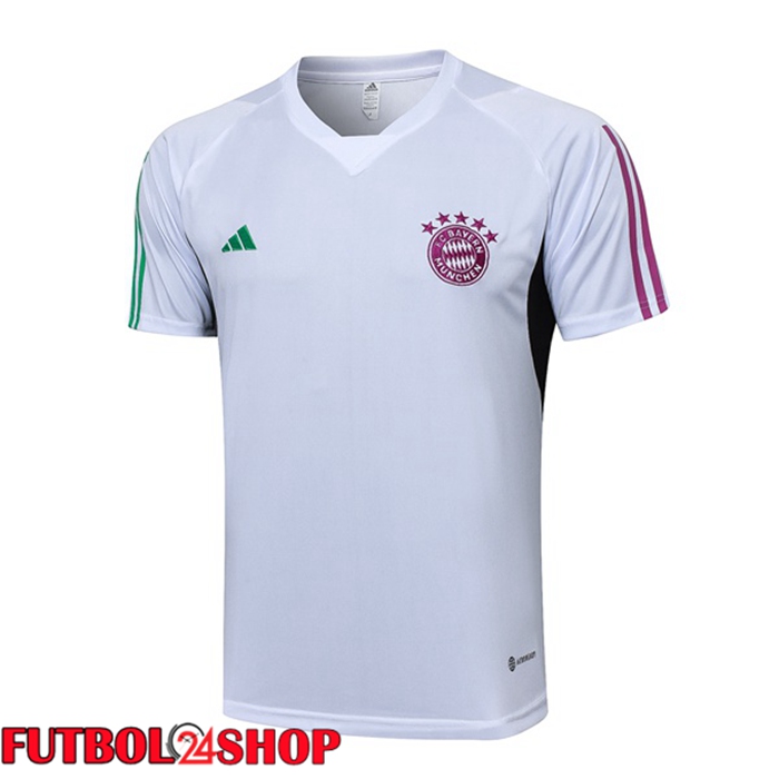 Camiseta Entrenamiento Bayern Munich Blanco 2023/2024