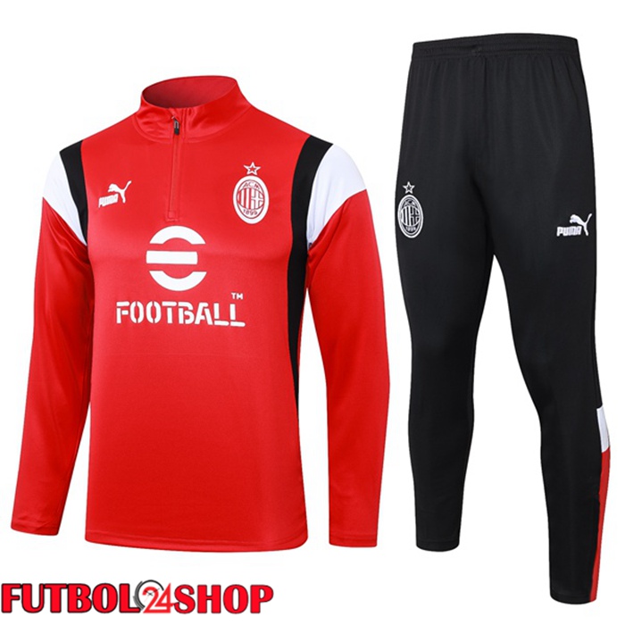 Chandal Equipos De Futbol AC Milan Rojo 2023/2024