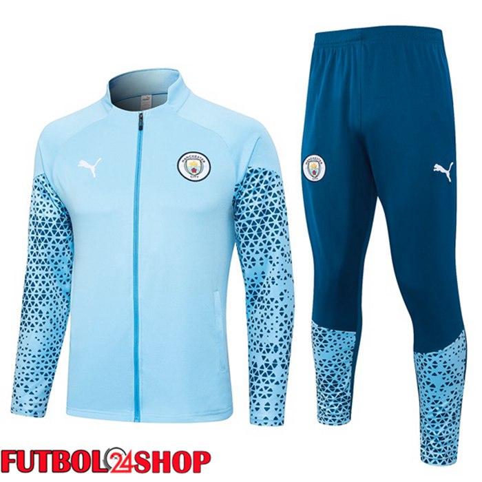 Chandal Equipos De Futbol - Chaqueta Manchester City Azul 2023/2024