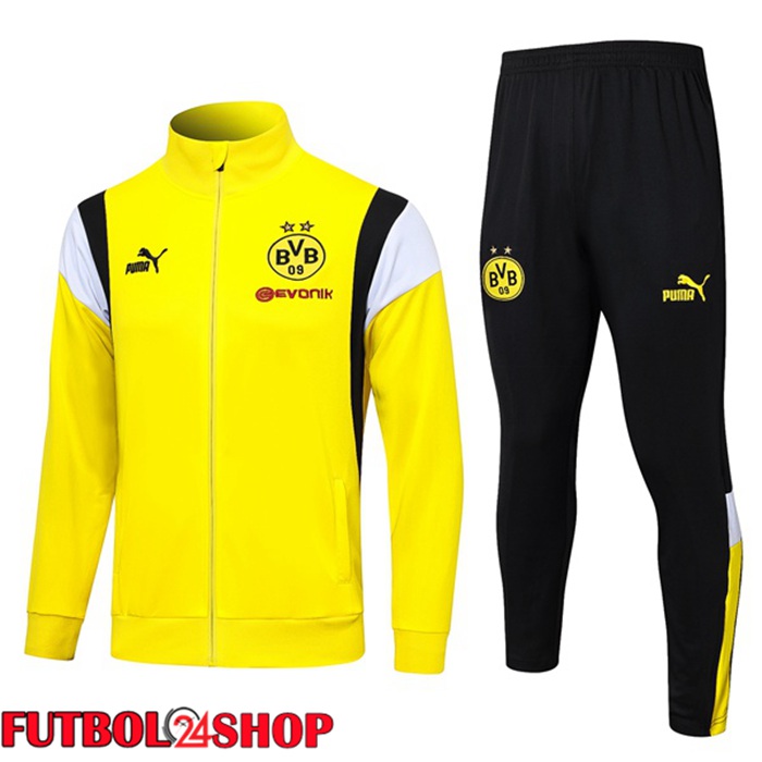 Chandal Equipos De Futbol - Chaqueta Dortmund BVB Amarillo 2023/2024
