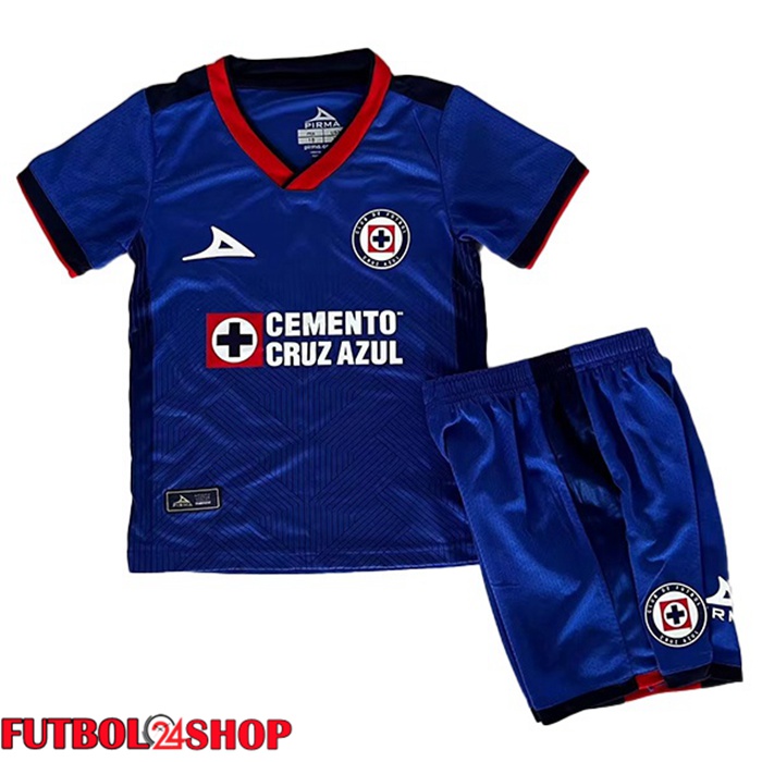 Camiseta Futbol Cruz Azul Ninos Primera Blau 2023/2024