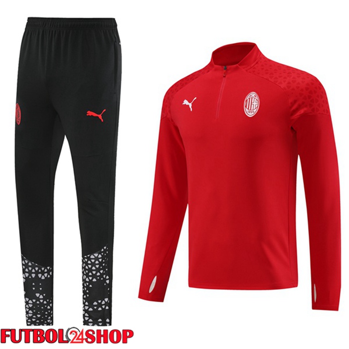 Chandal Equipos De Futbol AC Milan Rojo 2023/2024