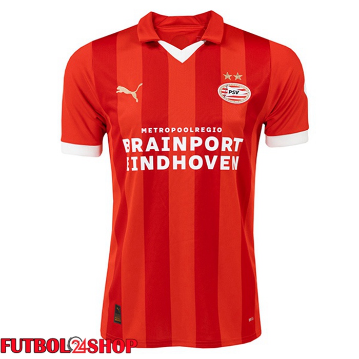 Camiseta Futbol PSV Eindhoven Primera Rojo 2023/2024