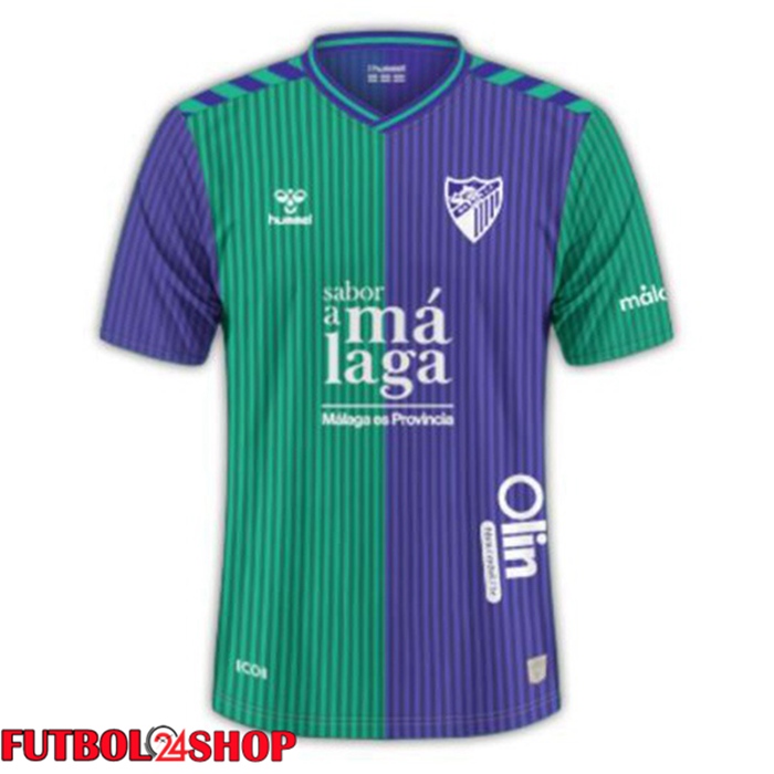 Camiseta Futbol Malaga Segunda Verde 2023/2024