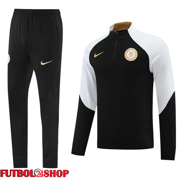 Chandal Equipos De Futbol FC Chelsea Negro Blanco 2023/2024