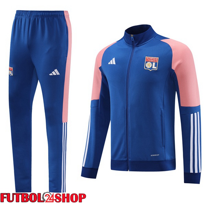 Chandal Equipos De Futbol - Chaqueta lyon OL Azul 2024/2025