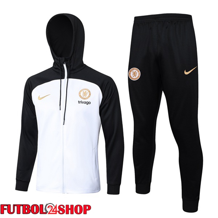 Chandal Futbol - Rompevientos FC Chelsea Negro Blanco 2024/2025