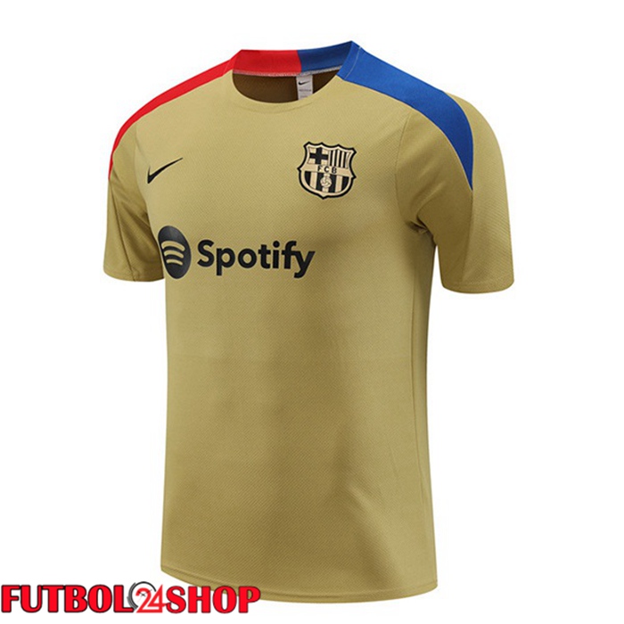 Camiseta Entrenamiento FC Barcelona Amarillo 2024/2025