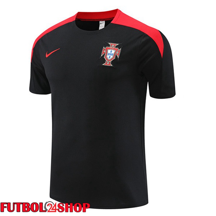 Camiseta Entrenamiento Portugal Negro 2024/2025