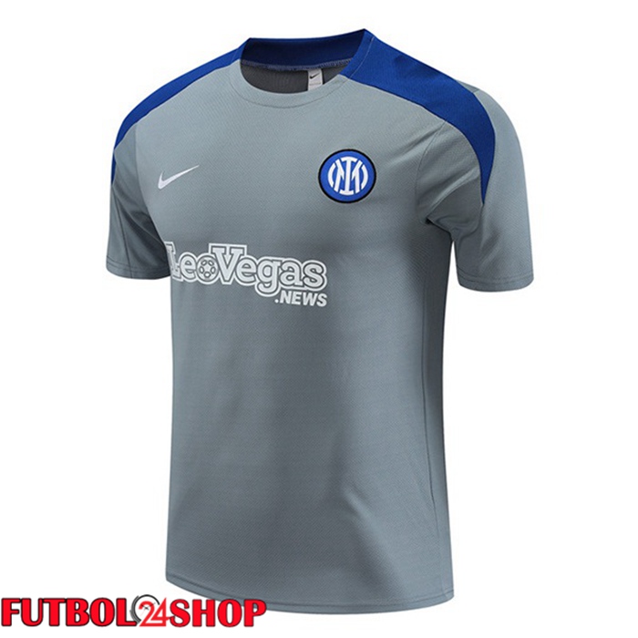 Camiseta Entrenamiento Inter Milan Gris 2024/2025