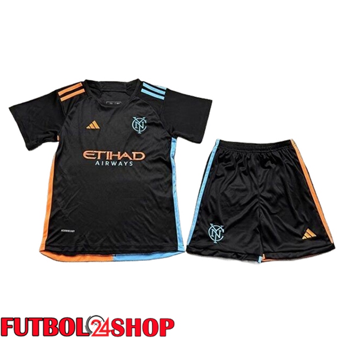 Camisetas De Futbol New York City FC Ninos Segunda 2024/2025