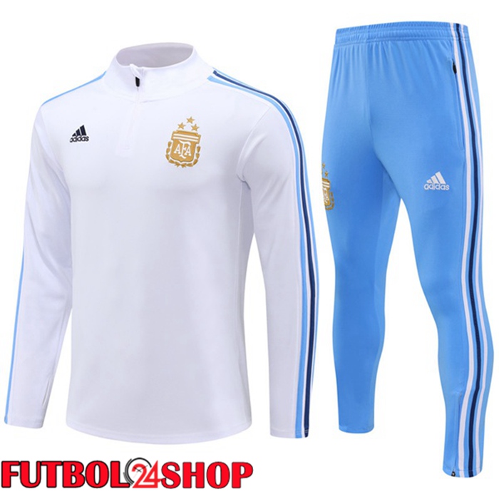 Chandal Equipos De Futbol Argentina Blanco 2024/2025