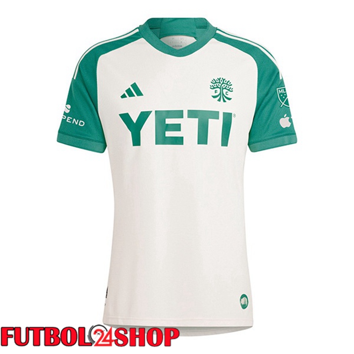 Camisetas De Futbol Austin FC Segunda Blanco 2024/2025