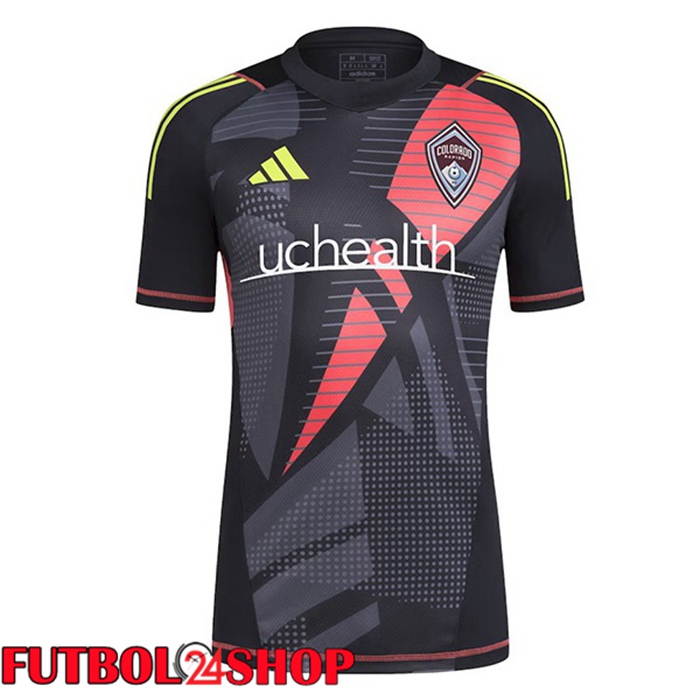 Camisetas De Futbol Colorado Rapids Portero Negro 2024/2025