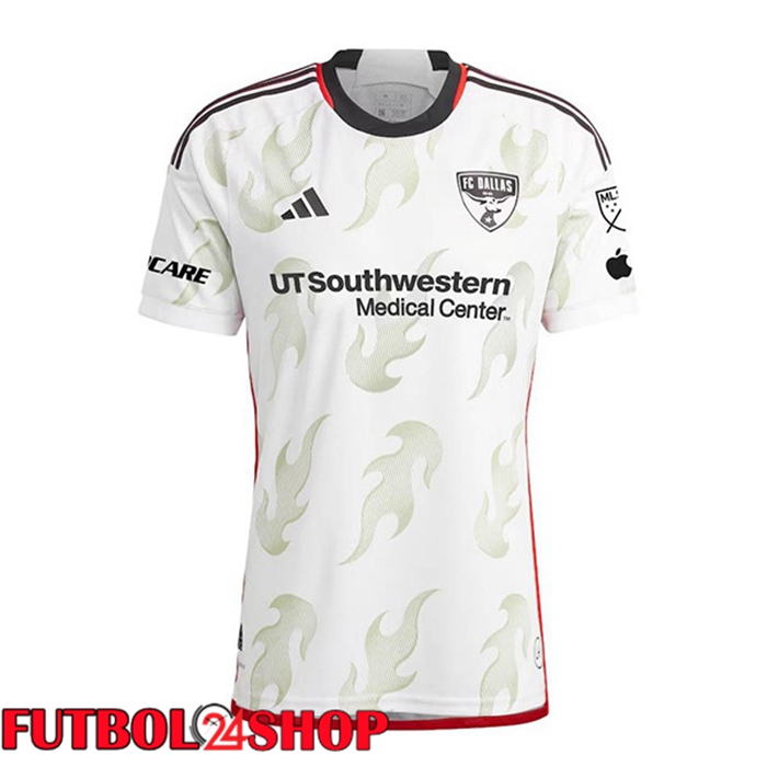 Camisetas De Futbol FC Dallas Segunda Blanco 2024/2025