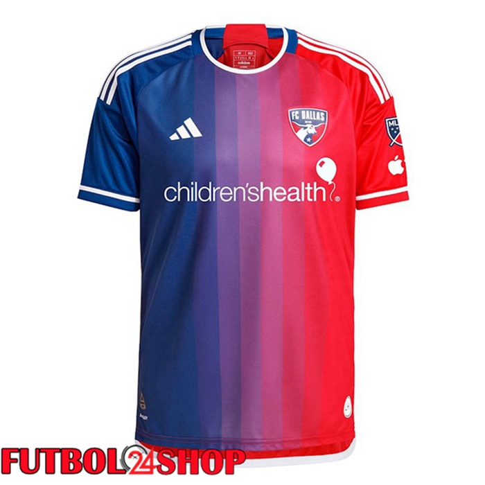 Camisetas De Futbol FC Dallas Primera Rojo Azul 2024/2025