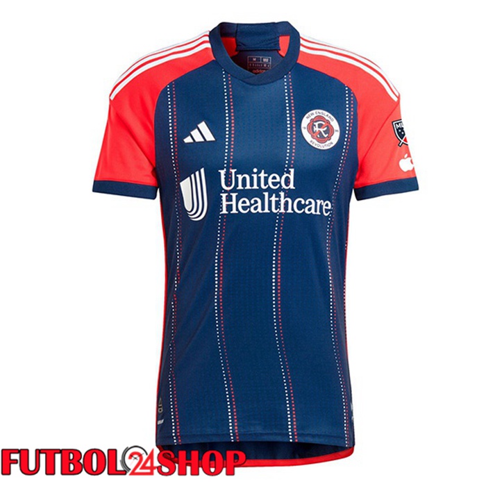 Camisetas De Futbol New England Revolution Primera Azul 2024/2025