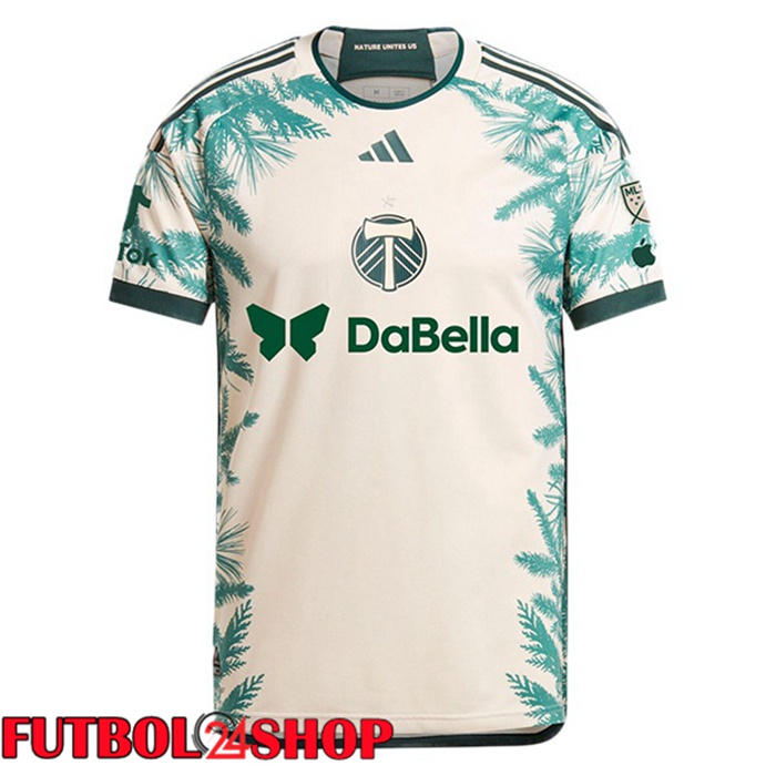 Camisetas De Futbol Portland Timbers Segunda Blanco 2024/2025