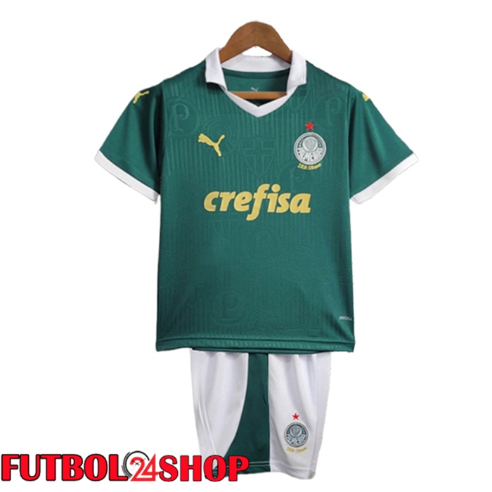 Camisetas De Futbol Palmeiras Ninos Primera 2024/2025