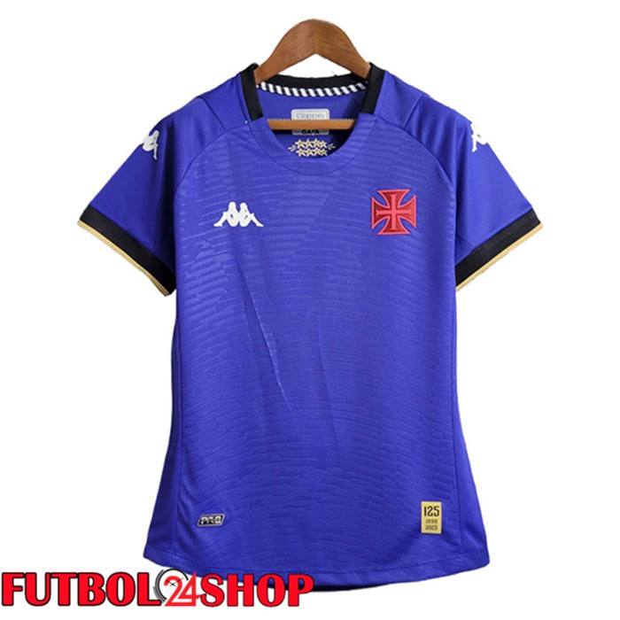 Camisetas De Futbol CR Vasco Da Gamana Mujer Azul 2023/2024
