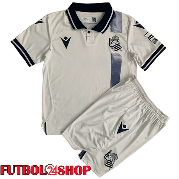 Camisetas De Futbol Real Sociedad Ninos Tercera 2023/2024