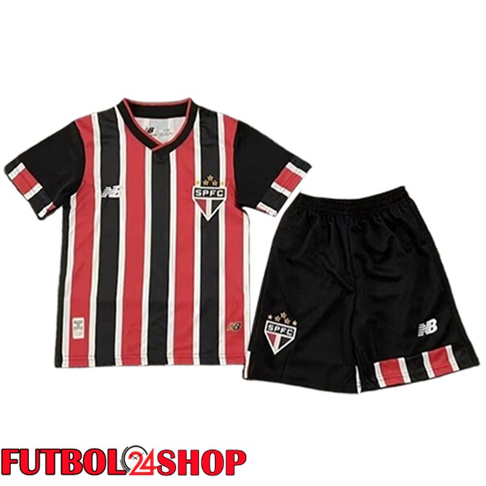Camisetas De Futbol Sao Paulo FC Ninos Segunda 2024/2025