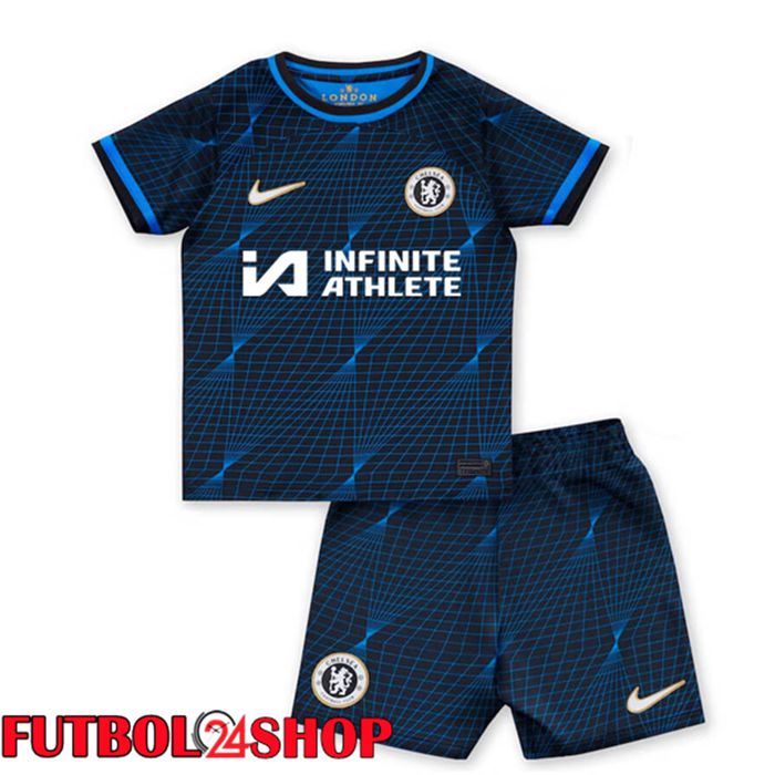 Camisetas De Futbol FC Chelsea Ninos Sponsor Segunda 2023/2024