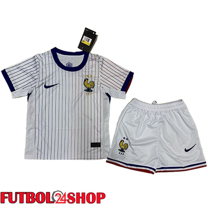 Camisetas De Futbol Francia Ninos Segunda 2024/2025