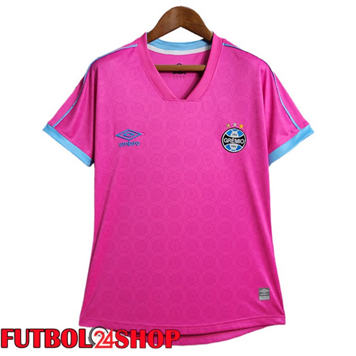 Camisetas De Futbol Gremio Mujer Rosa 2023/2024