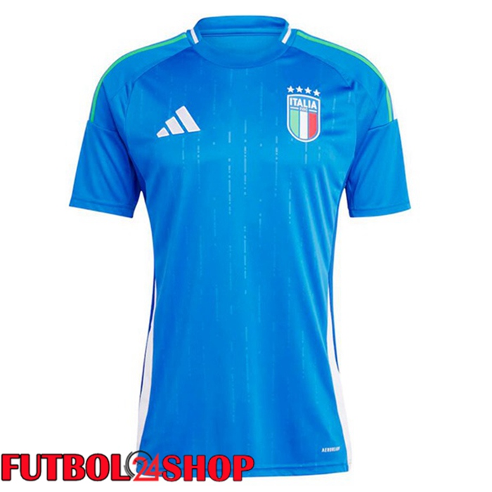 Camiseta Futbol Italia Primera Azul 2024/2025