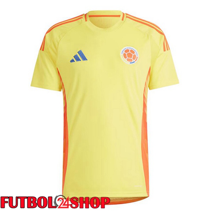 Camiseta Futbol Colombia Primera Amarillo 2024/2025