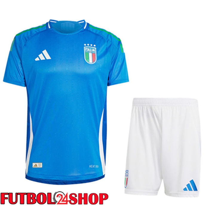 Nueva Camiseta Futbol Italia Ninos Primera 2024/2025