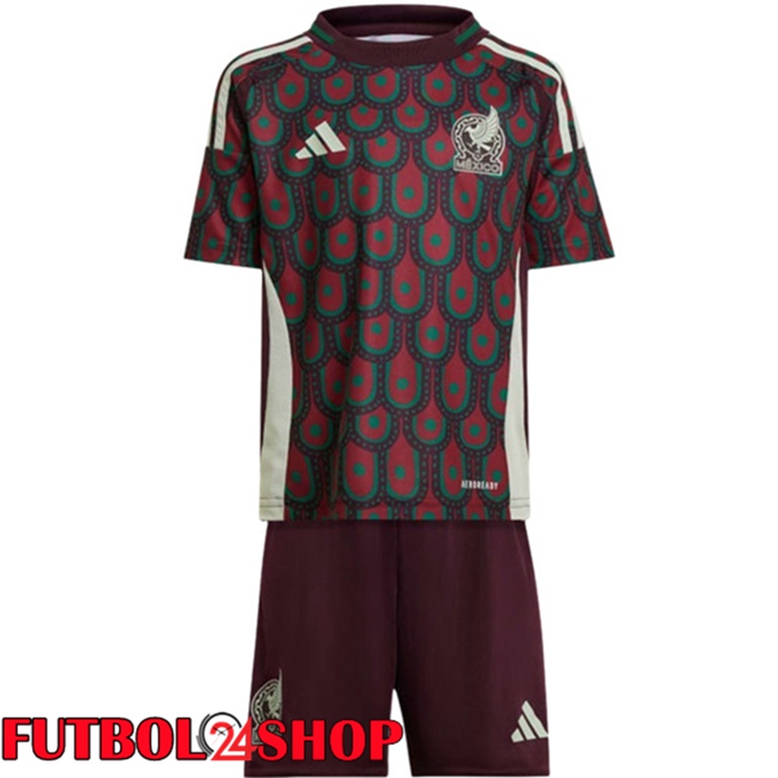 Camiseta Futbol México Ninos Primera 2024/2025