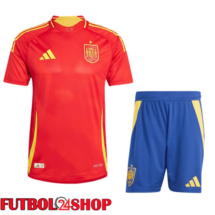 Camiseta Futbol España Ninos Primera 2024/2025