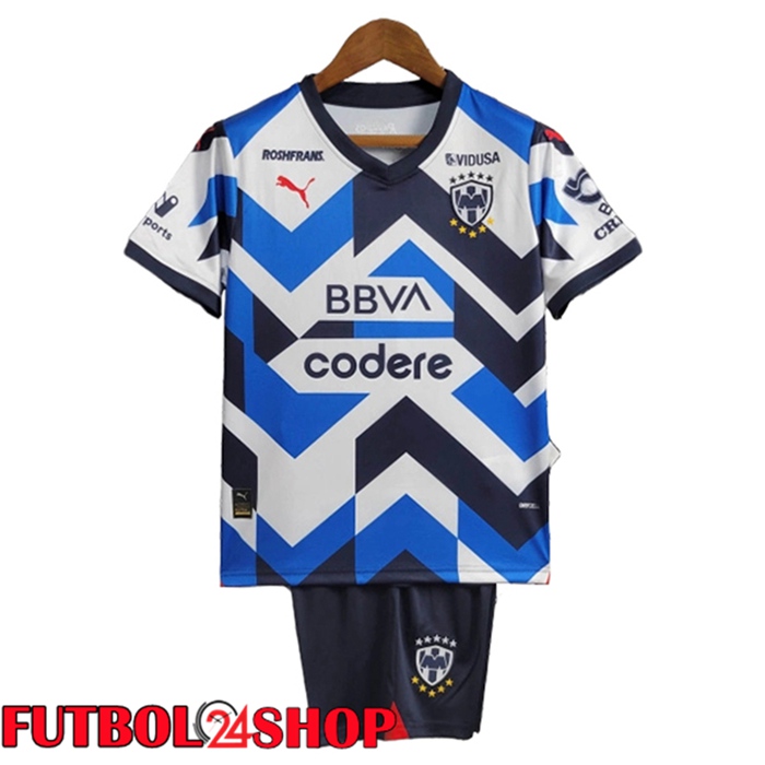Camiseta Futbol CF Monterrey Ninos 2023/2024