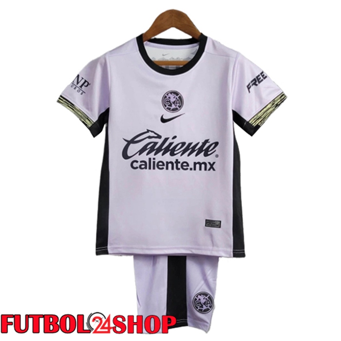Camiseta Futbol Club America Ninos Gris 2023/2024