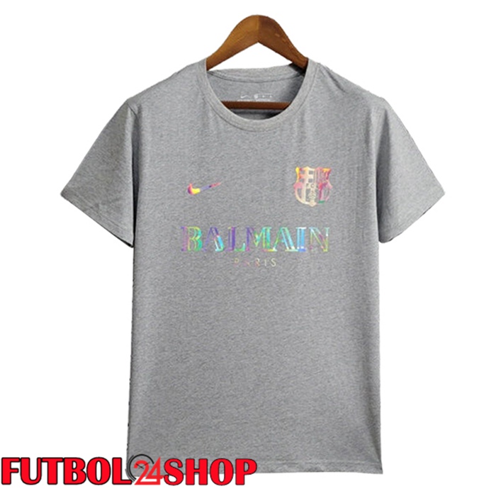 Camiseta Futbol FC Barcelona Casual Gris 2024/2025