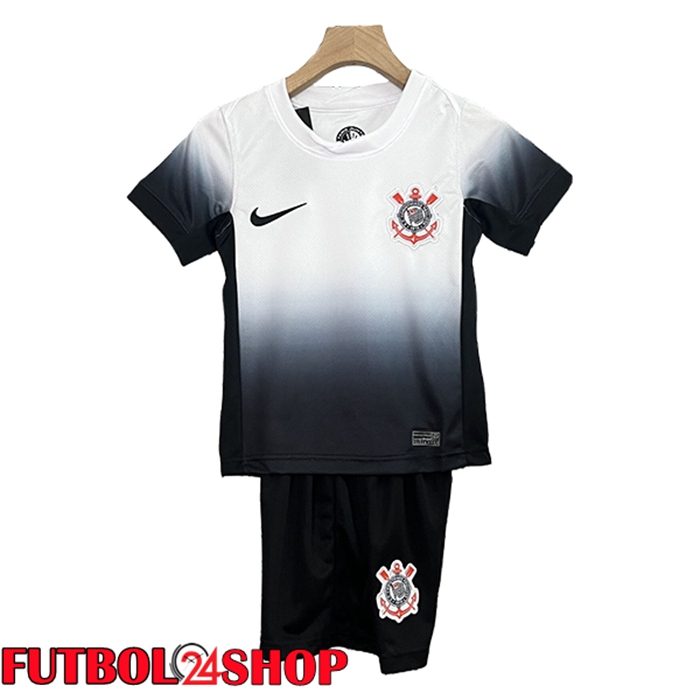 Camiseta Futbol Corinthians Ninos Primera 2024/2025