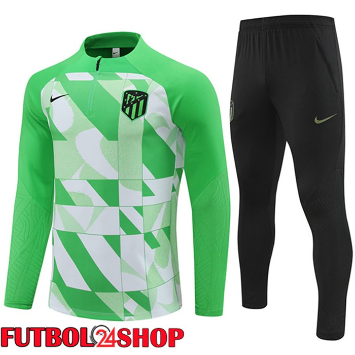 Chandal Equipos De Futbol Atletico Madrid Verde/Azul Blanco 2024/2025