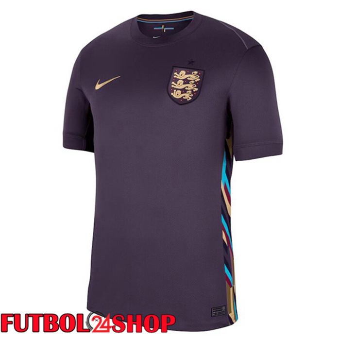 Camiseta Futbol Inglaterra Segunda Púrpura 2024/2025