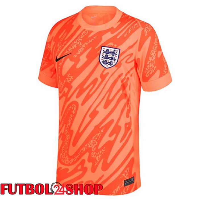Camiseta Futbol Inglaterra Portero Naranja 2024/2025