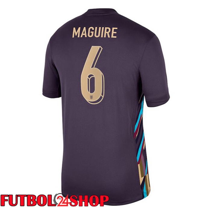 Camiseta Futbol Inglaterra (Maguire 6) Segunda Púrpura 2024/2025